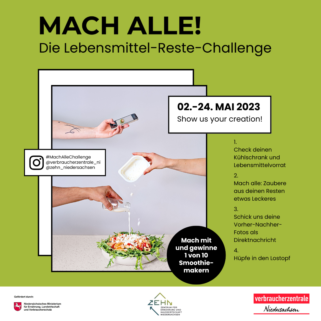 Infos zu Lebensmittel Reste Challenge: Mach alle!