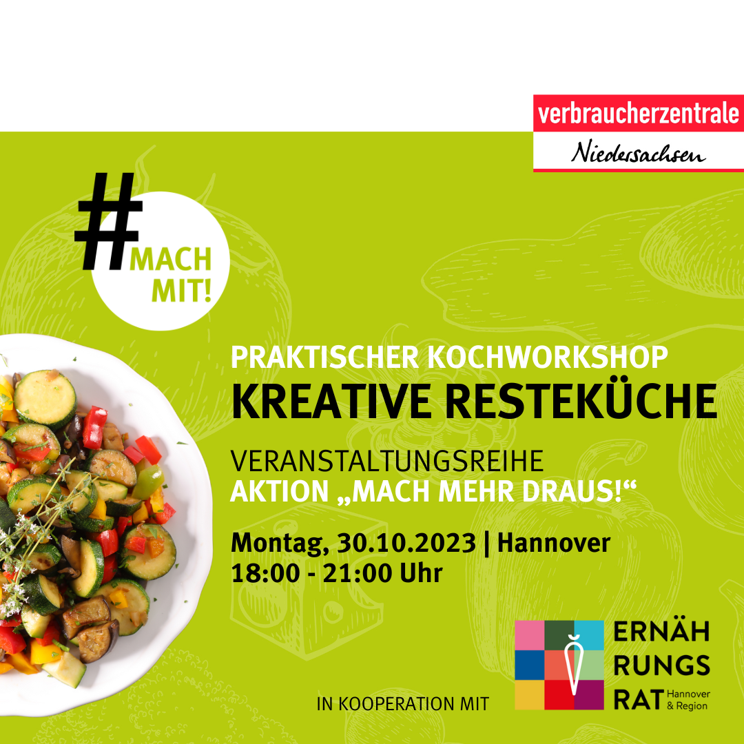 Praktischer Kochworkshop in Hannover