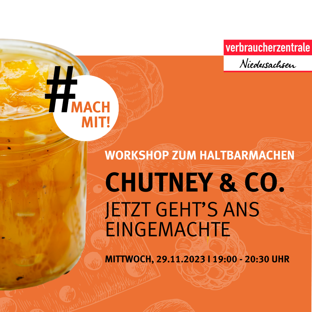 Veranstaltungshinweis kostenloser Kochworkshop Online